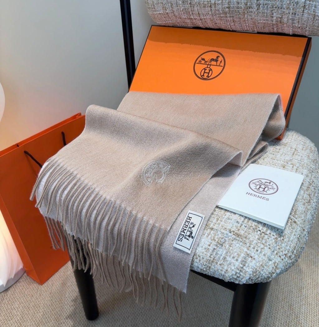 HERMES HERMES 25S SCARF 190 IN CASERE 854639