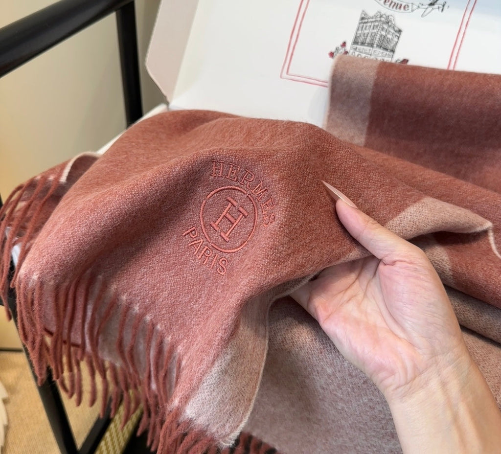 HERMES HERMES 25S SCARF 190 IN CASERE 854634