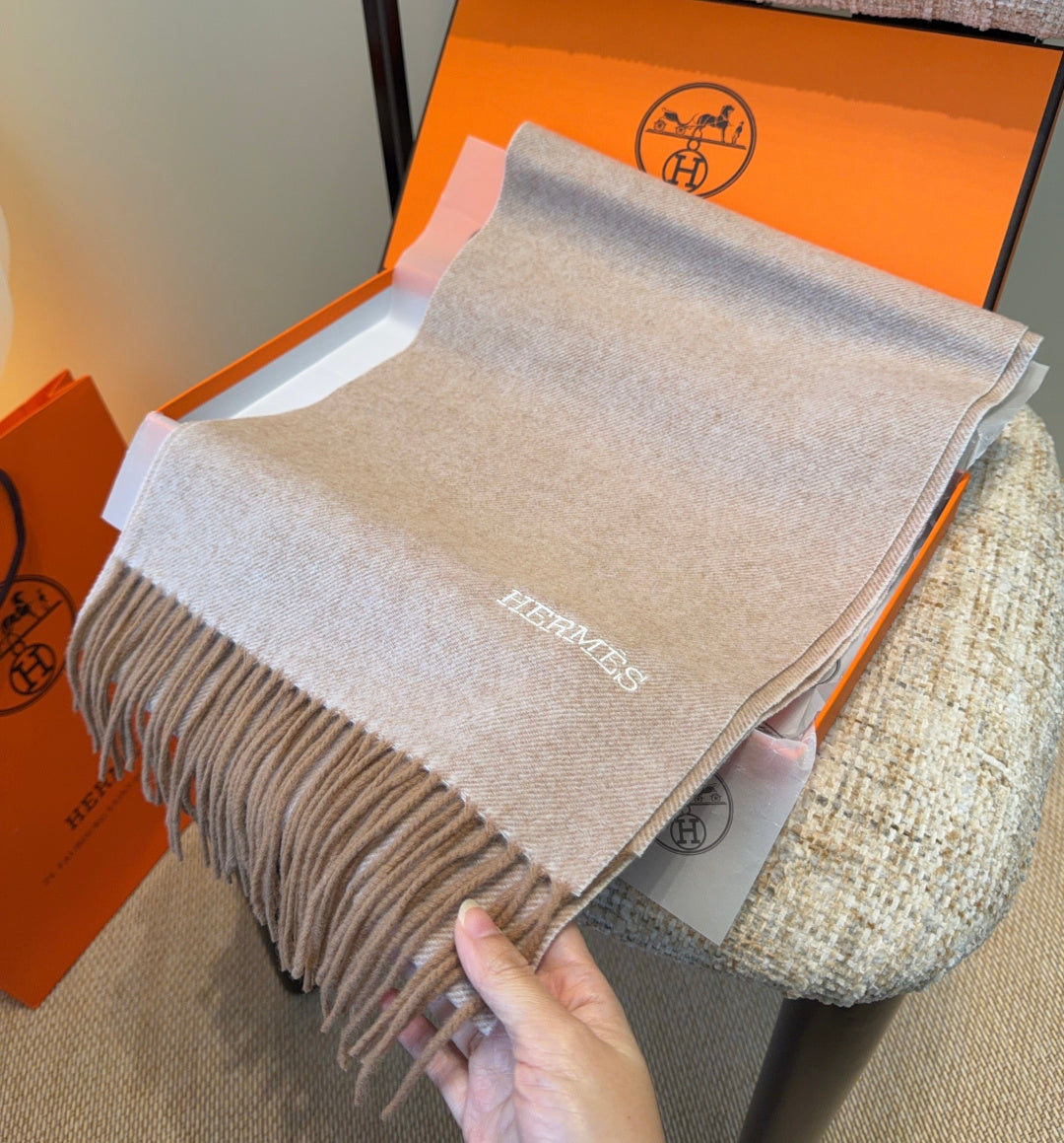 HERMES HERMES 25S SCARF 190 IN CASERE 987692