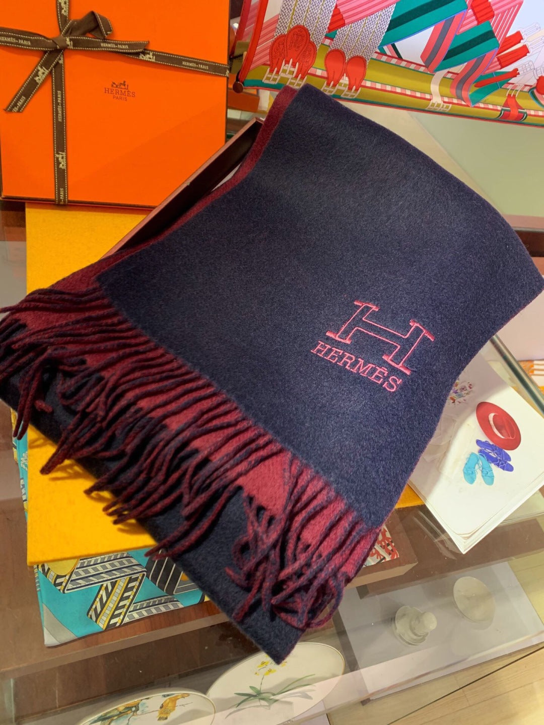 HERMES HERMES 25S SCARF 200 IN CASERE 856514
