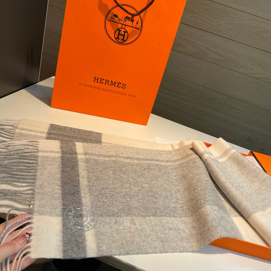 HERMES HERMES 25S SCARF 180 IN CASERE 989918