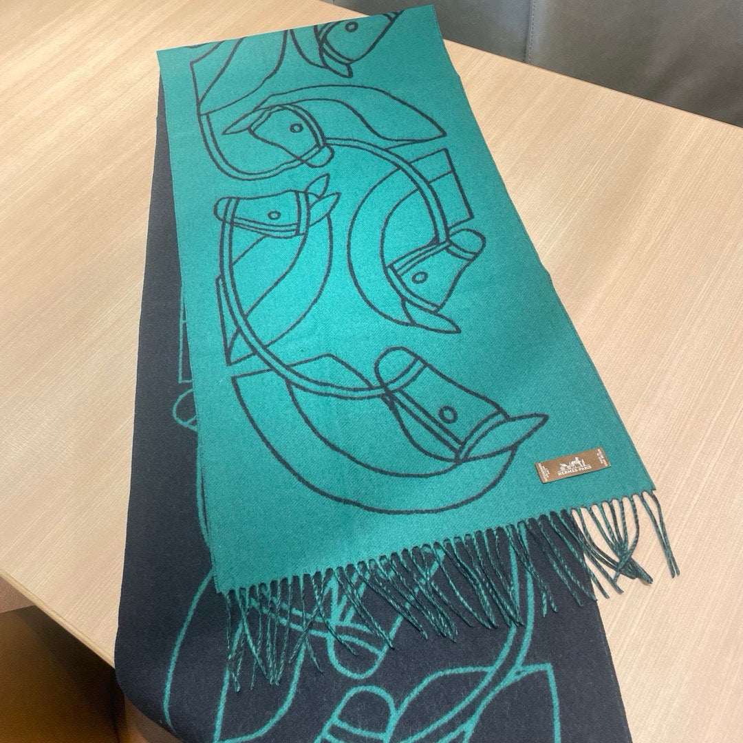 HERMES HERMES 25S SCARF 195 IN CASERE 989850
