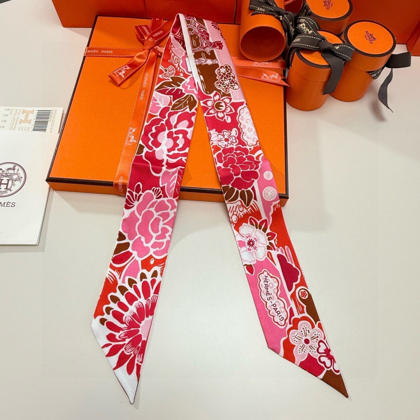 HERMES HERMES 25S SCARF 90 IN SILK 854957