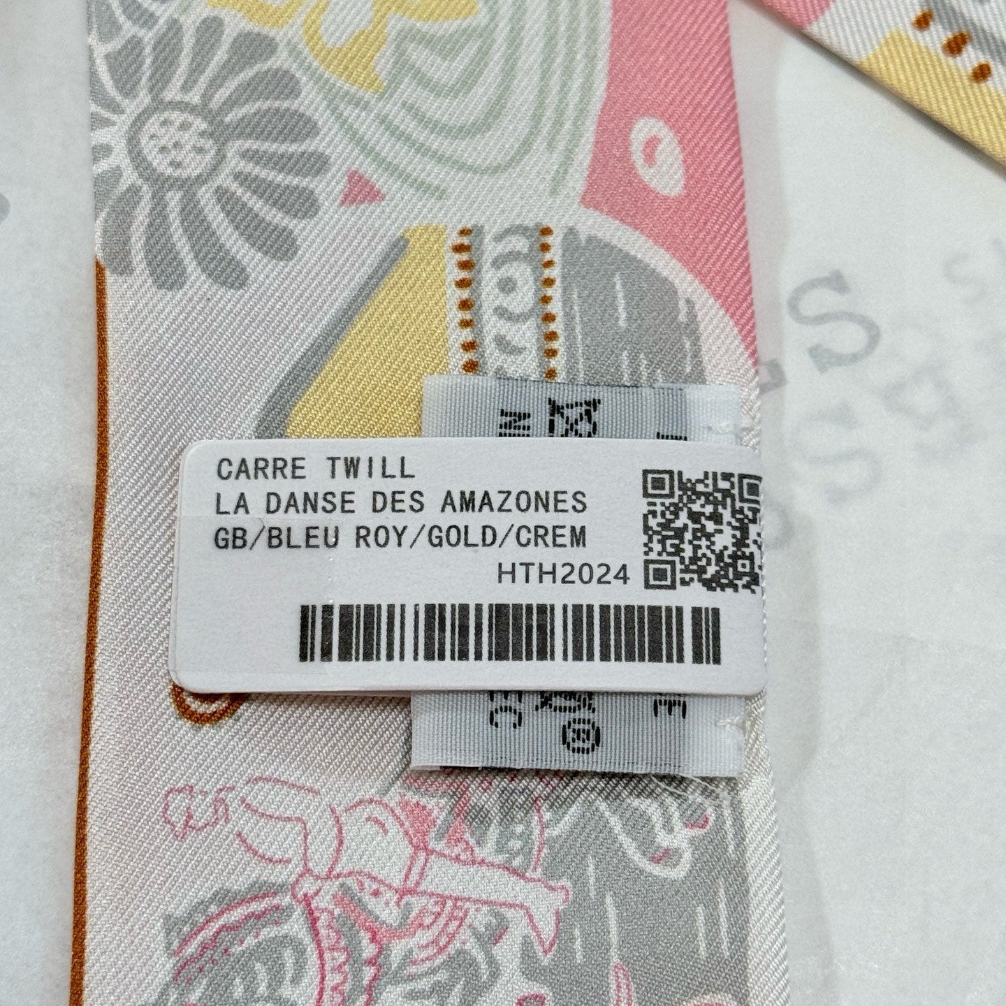 HERMES HERMES 25S SCARF 90 IN SILK 854960