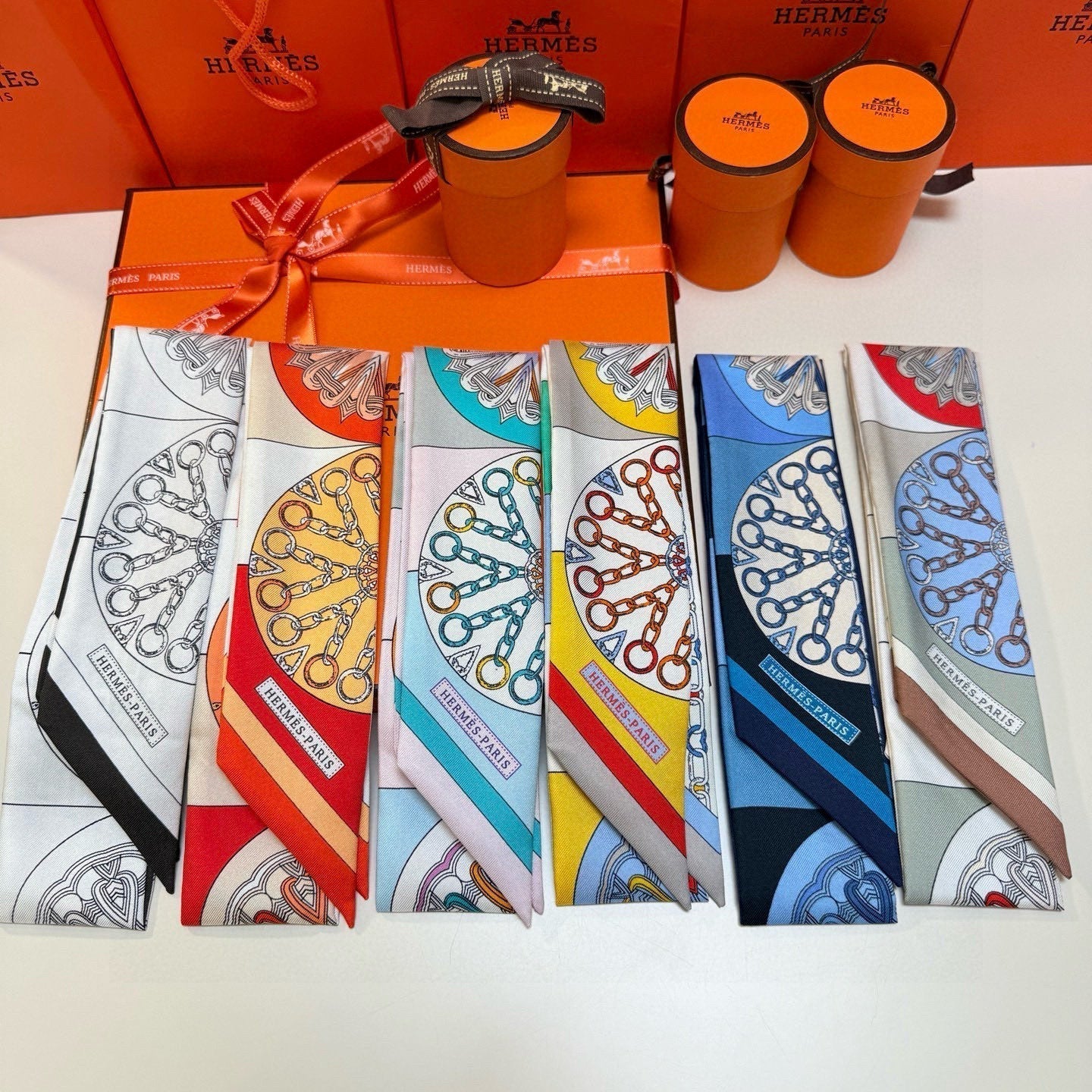 HERMES HERMES 25S SCARF 90 IN SILK 856723