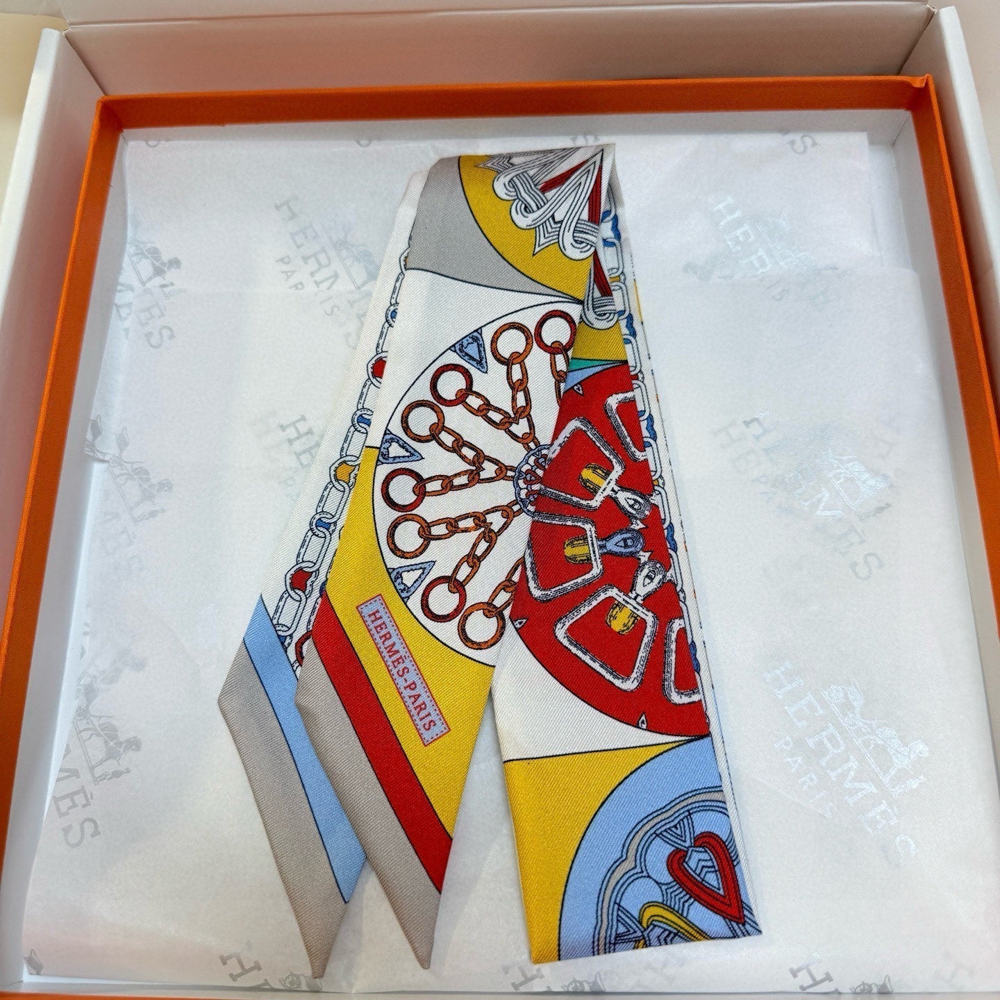 HERMES HERMES 25S SCARF 90 IN SILK 856724