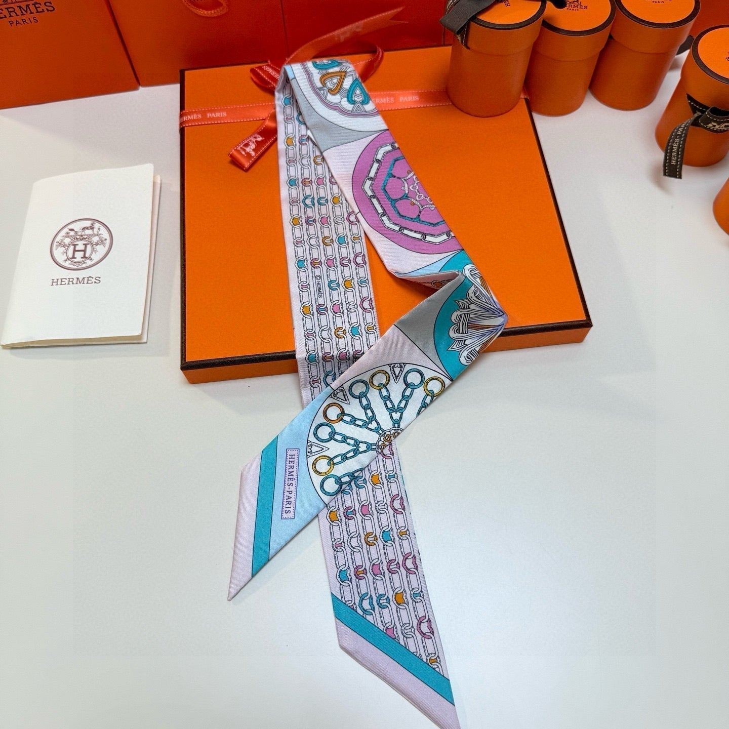 HERMES HERMES 25S SCARF 90 IN SILK 856726
