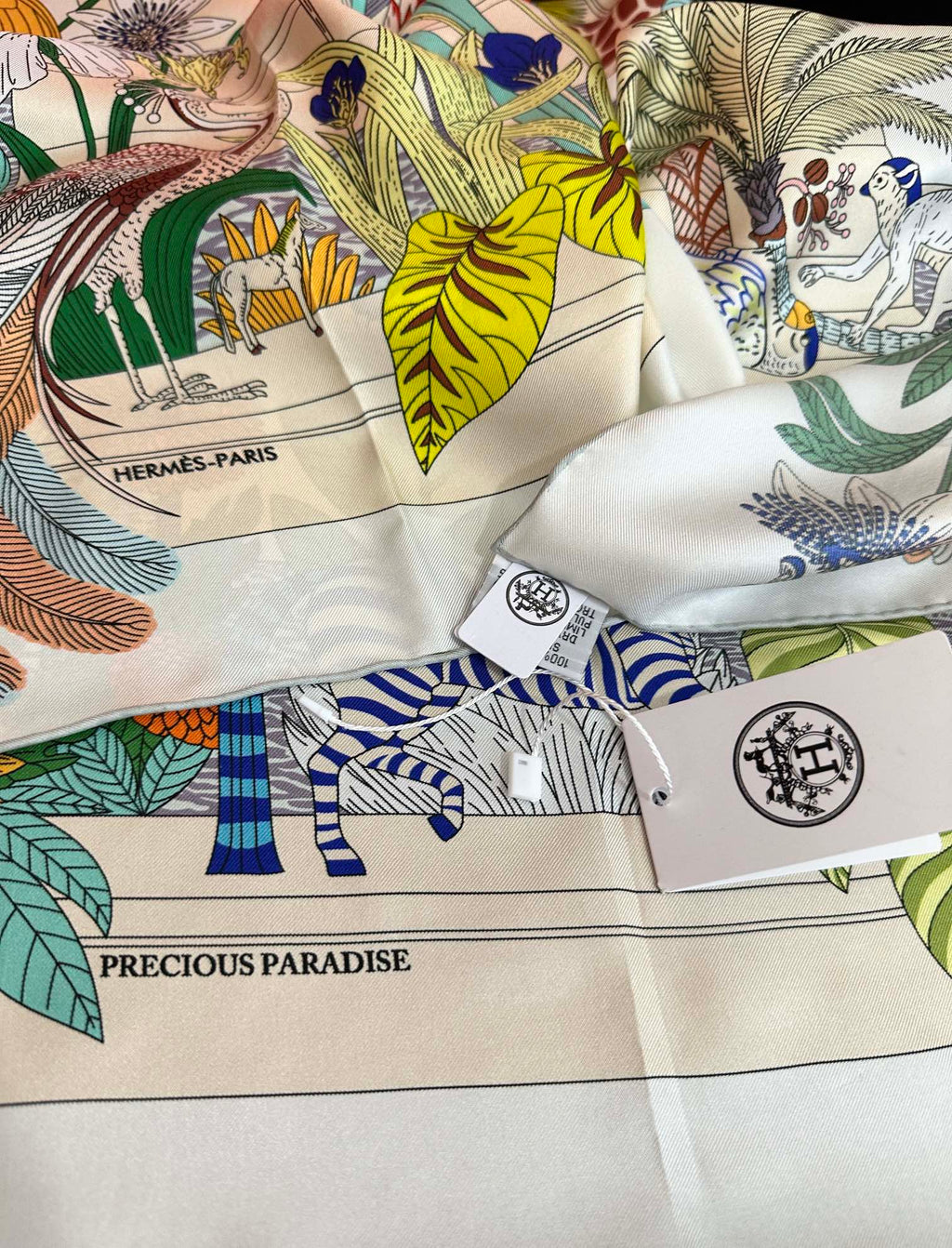 HERMES HERMES 25S SCARF 90 IN SILK 735741