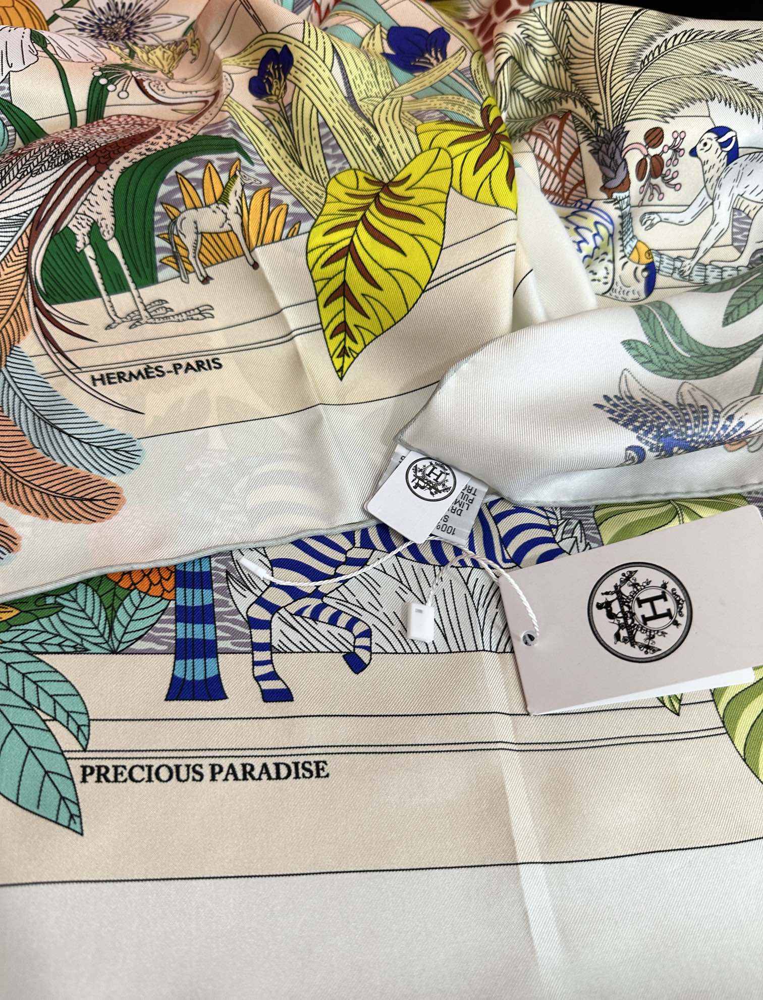 HERMES HERMES 25S SCARF 90 IN SILK 735741