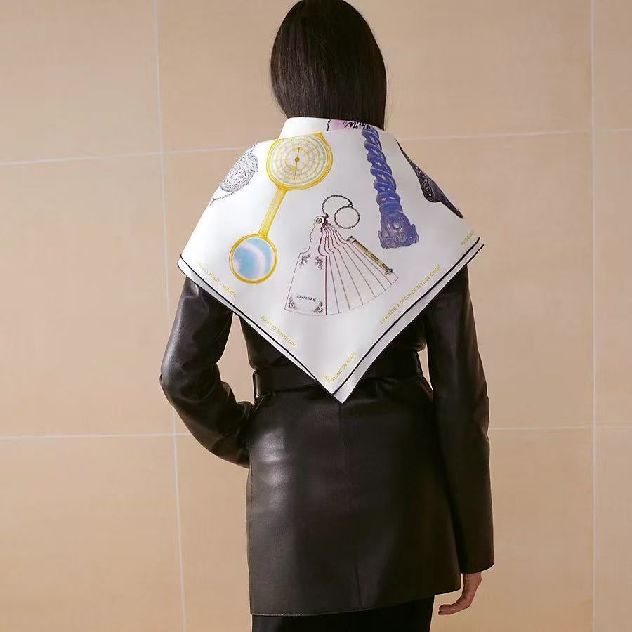 HERMES HERMES 25S SCARF 90 IN SILK 005